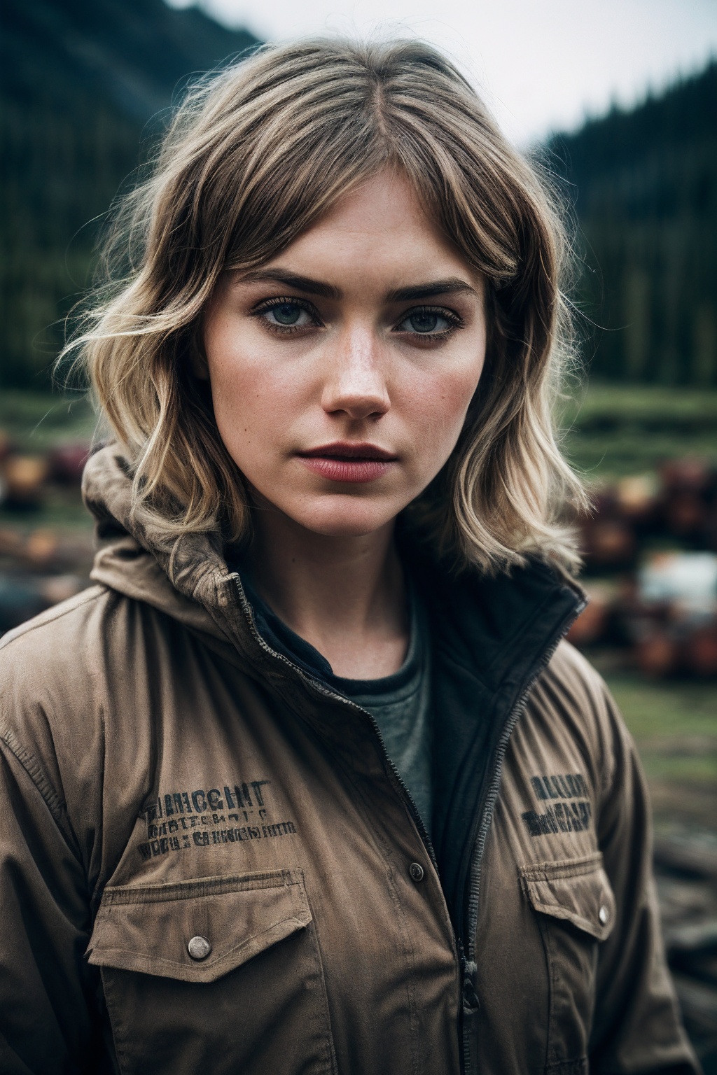 ImogenP_SoloTI_v1,  (In a rugged,  practical outfit with sturdy on Tensor.Art