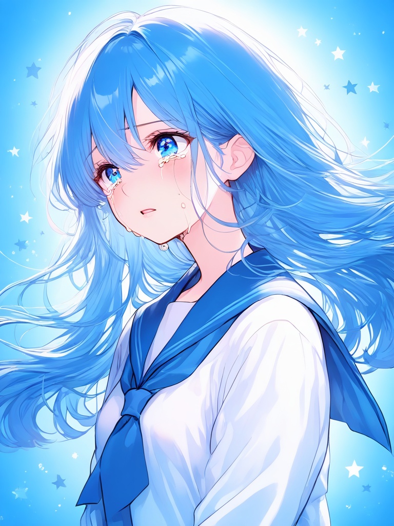1girl,  solo,  long hair on Tensor.Art