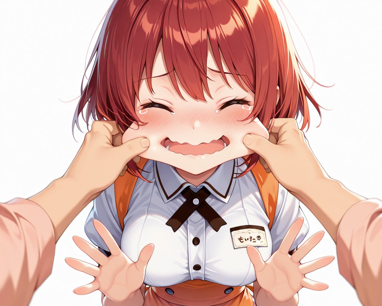 hoho,  1girl,  blush on Tensor.Art