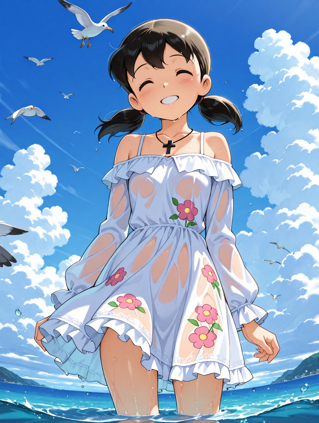 minamoto shizuka,  1girl,  solo on Tensor.Art