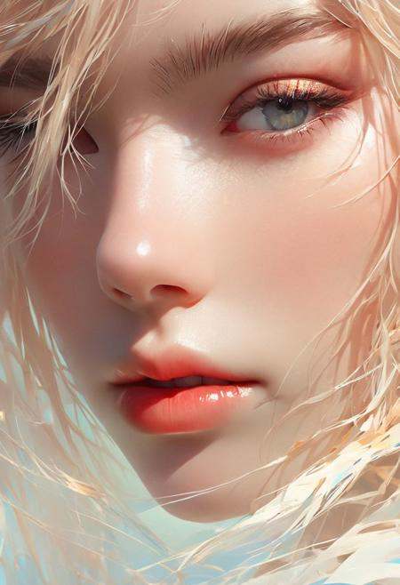 minimalism,  detaild face,  portrait on Tensor.Art