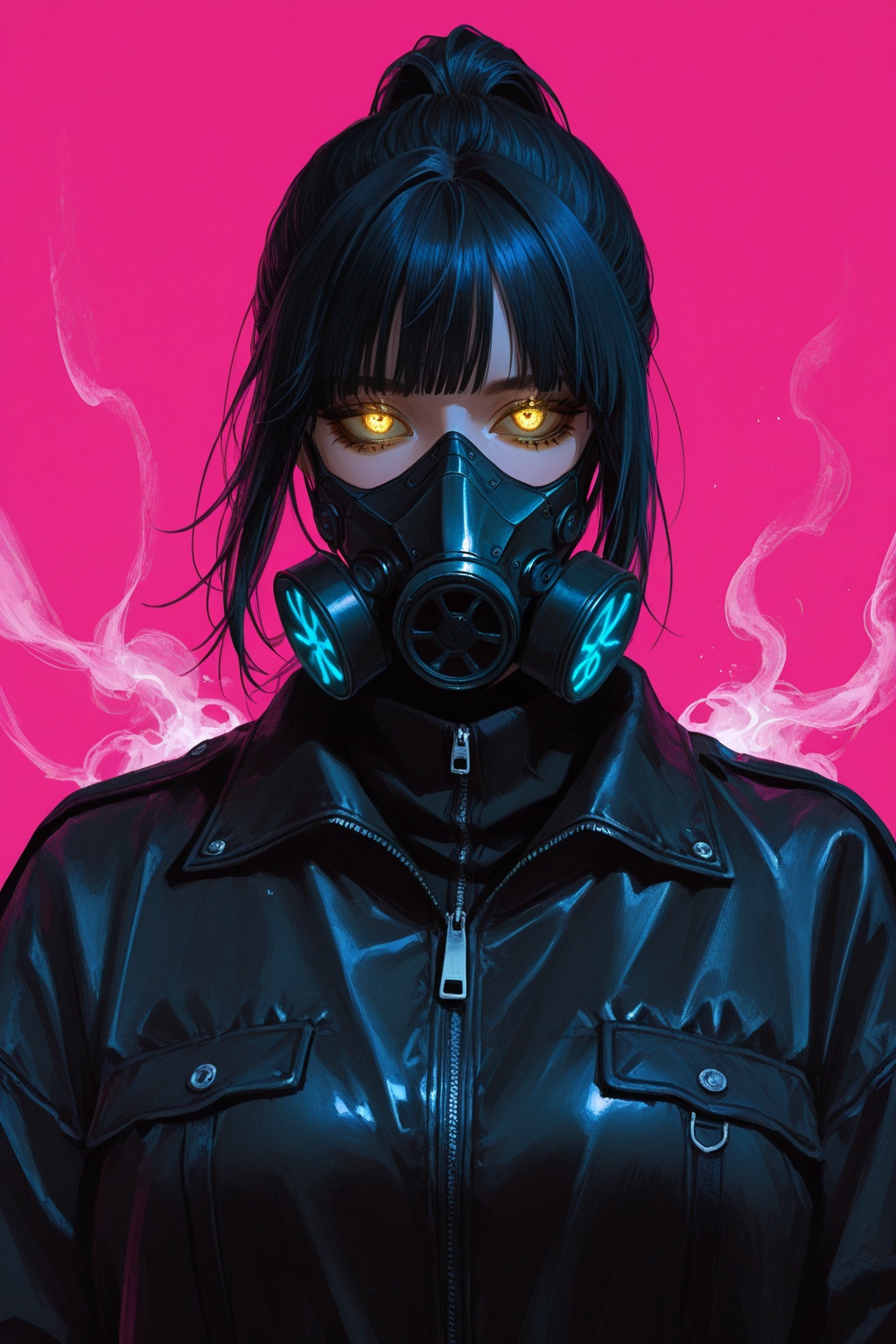1girl,  solo,  glowing on Tensor.Art