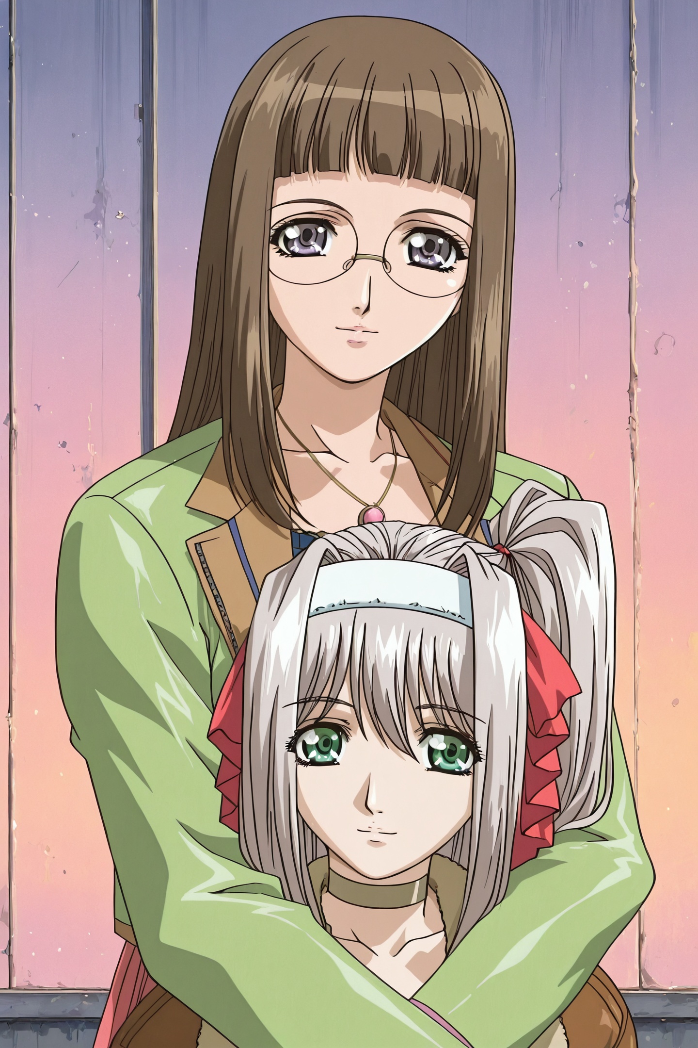 Honoka,  Ryouko,  2girls on Tensor.Art