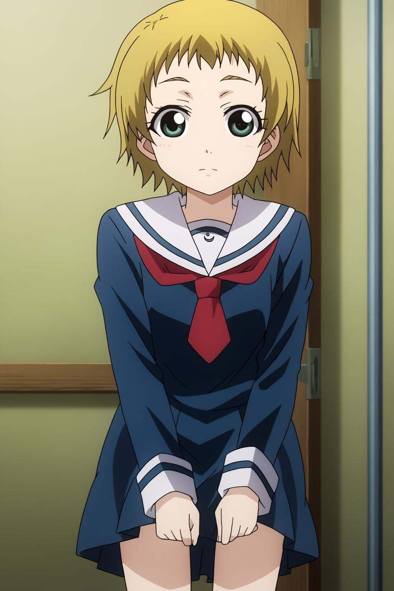 solo,  anime coloring,  Momoe Okonogi on Tensor.Art
