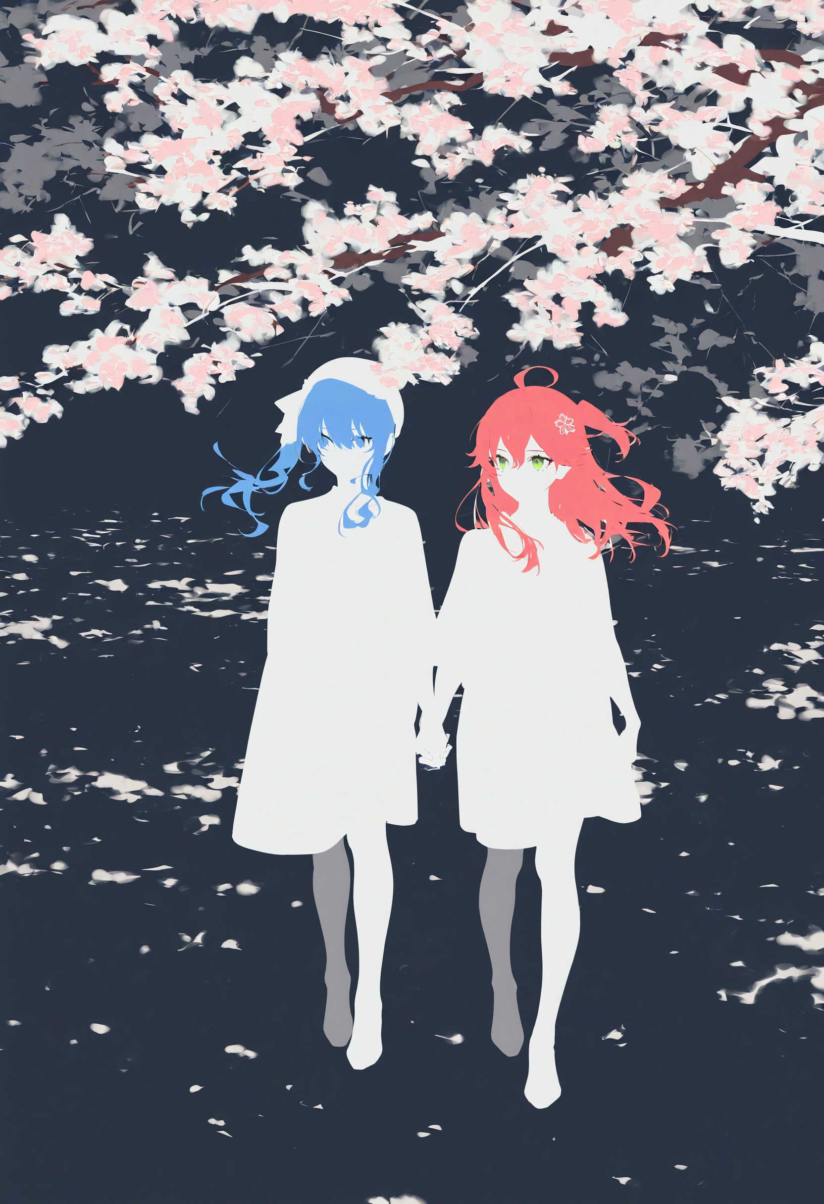 blending,  flat color,  no lineart on Tensor.Art