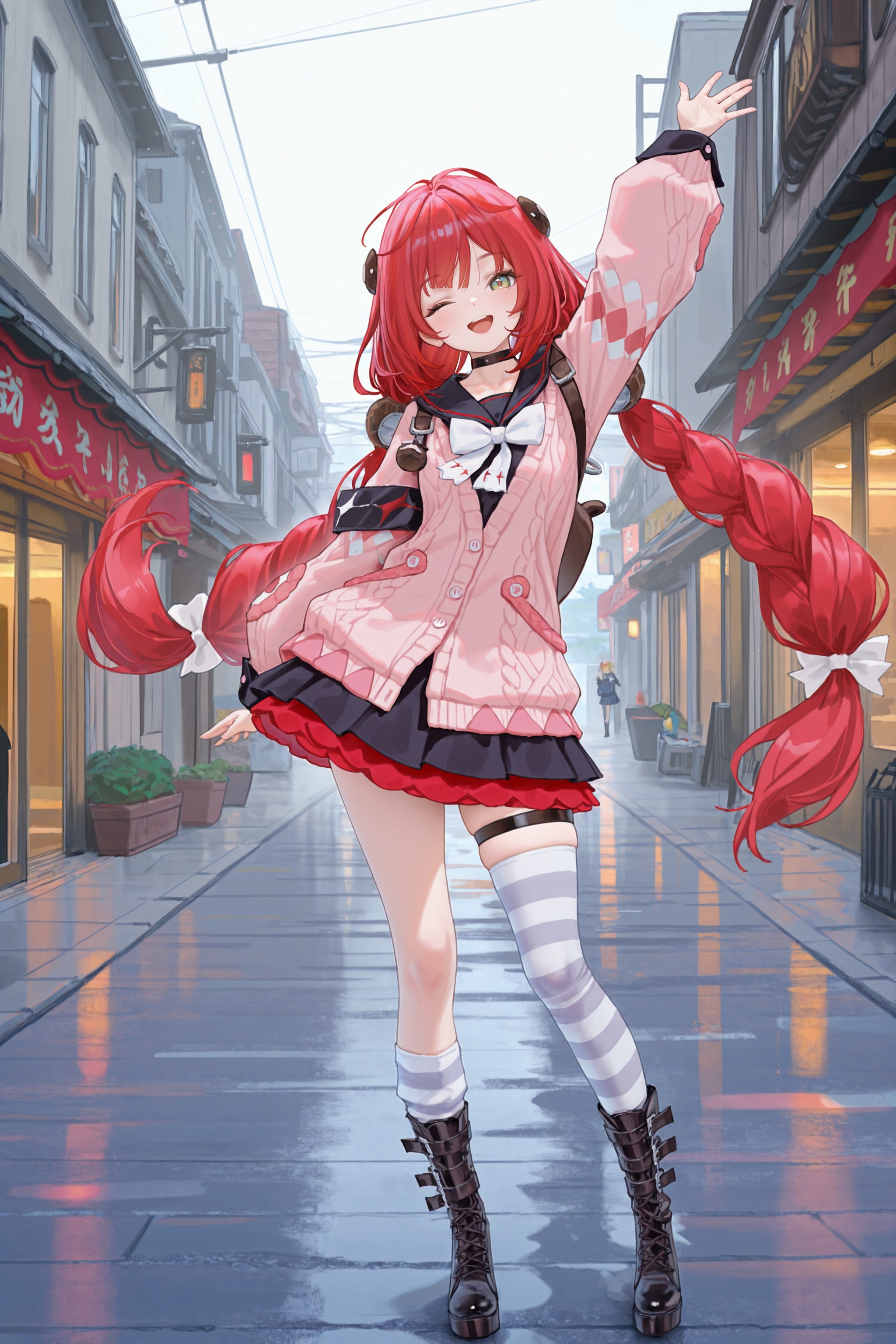 1girl,  ukinami yuzuha,  solo on Tensor.Art