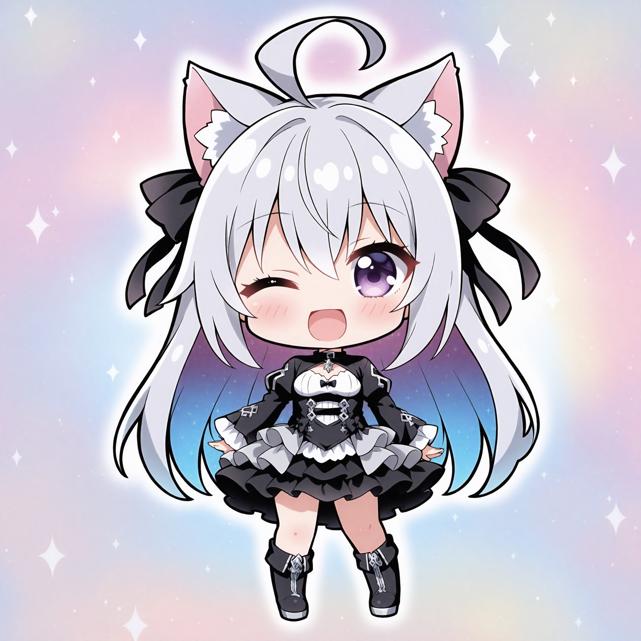 Full body shot,  Straight-on,  A very cute girl on Tensor.Art
