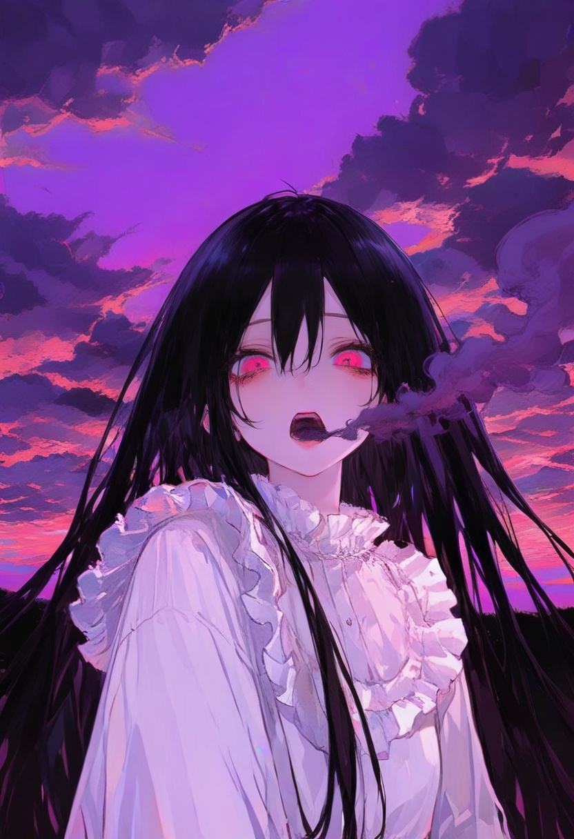 1girl,  solo,  long hair on Tensor.Art