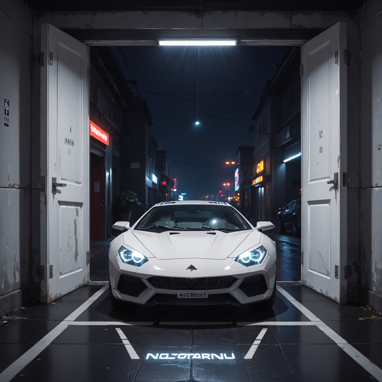 2023 Lamborghini Avendor blue,  metallic appearance,  shiny on Tensor.Art