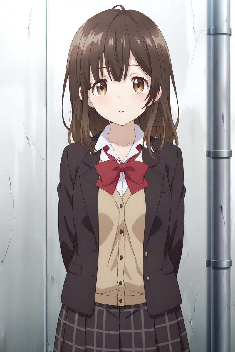 anime screenshot,  hige wo soru. soshite joshikousei wo hirou,  ogiwara sayu on Tensor.Art
