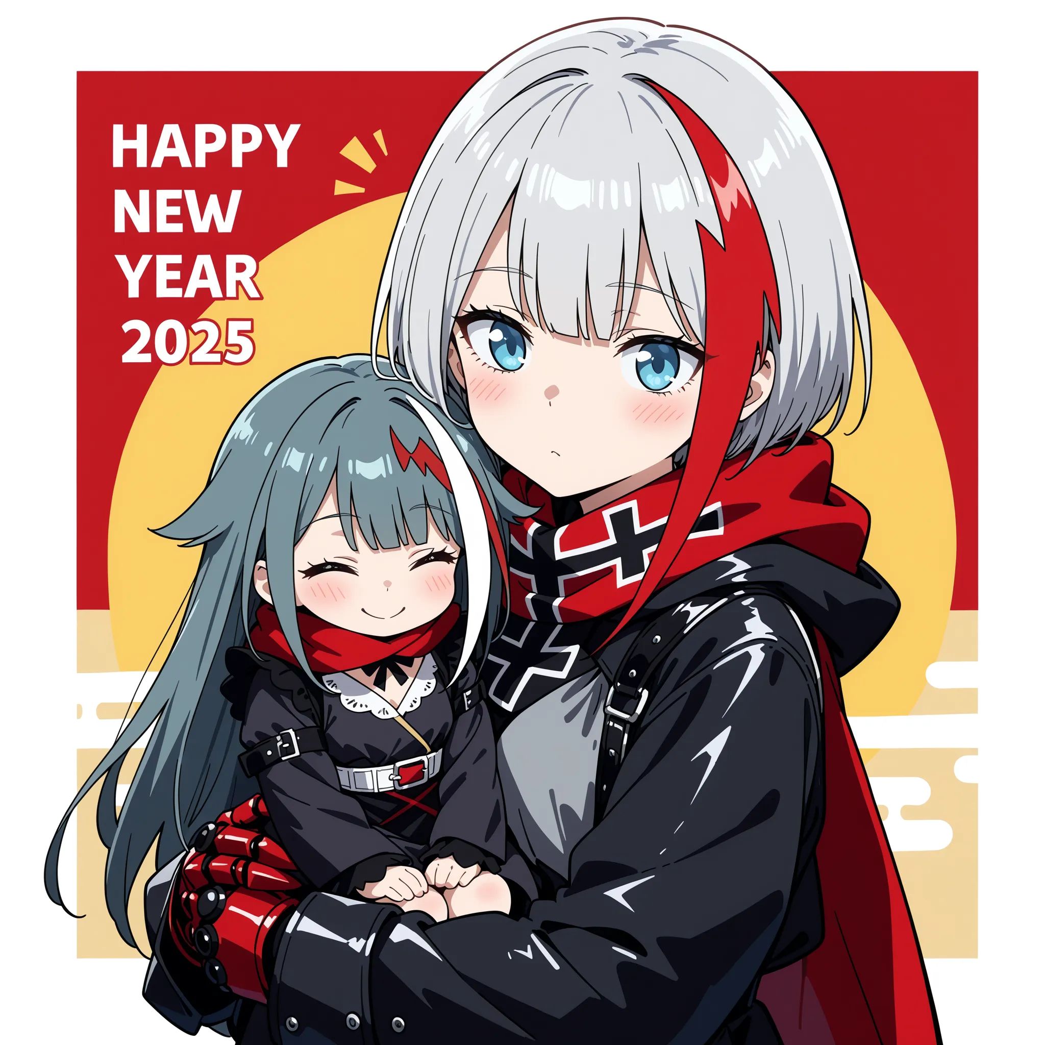 2girls,  admiral graf spee \(azur lane\),  deutschland \(azur lane\) on Tensor.Art