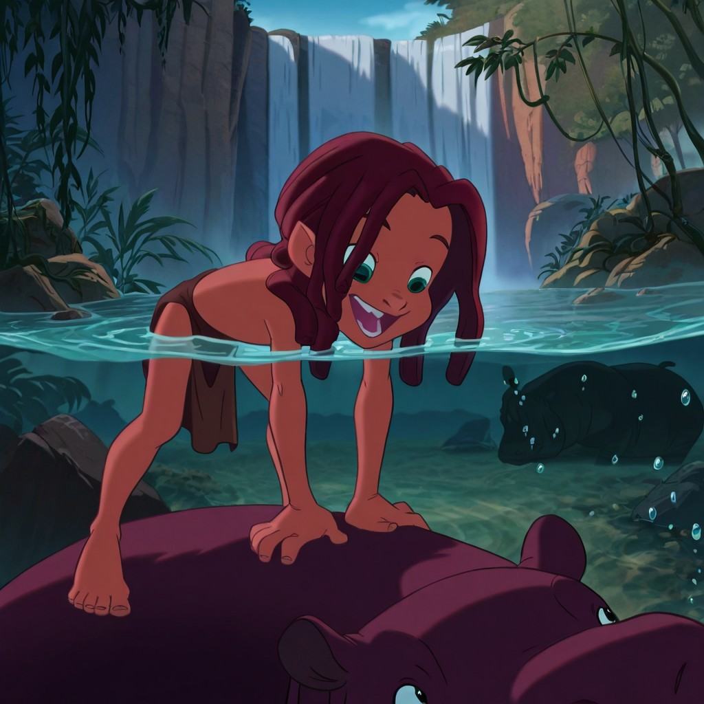 ytarzan1999,  human,  four fingers on Tensor.Art