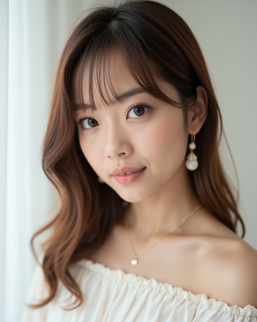 best quality,  masterpiece,  raw photo of a female in white dress on Tensor.Art