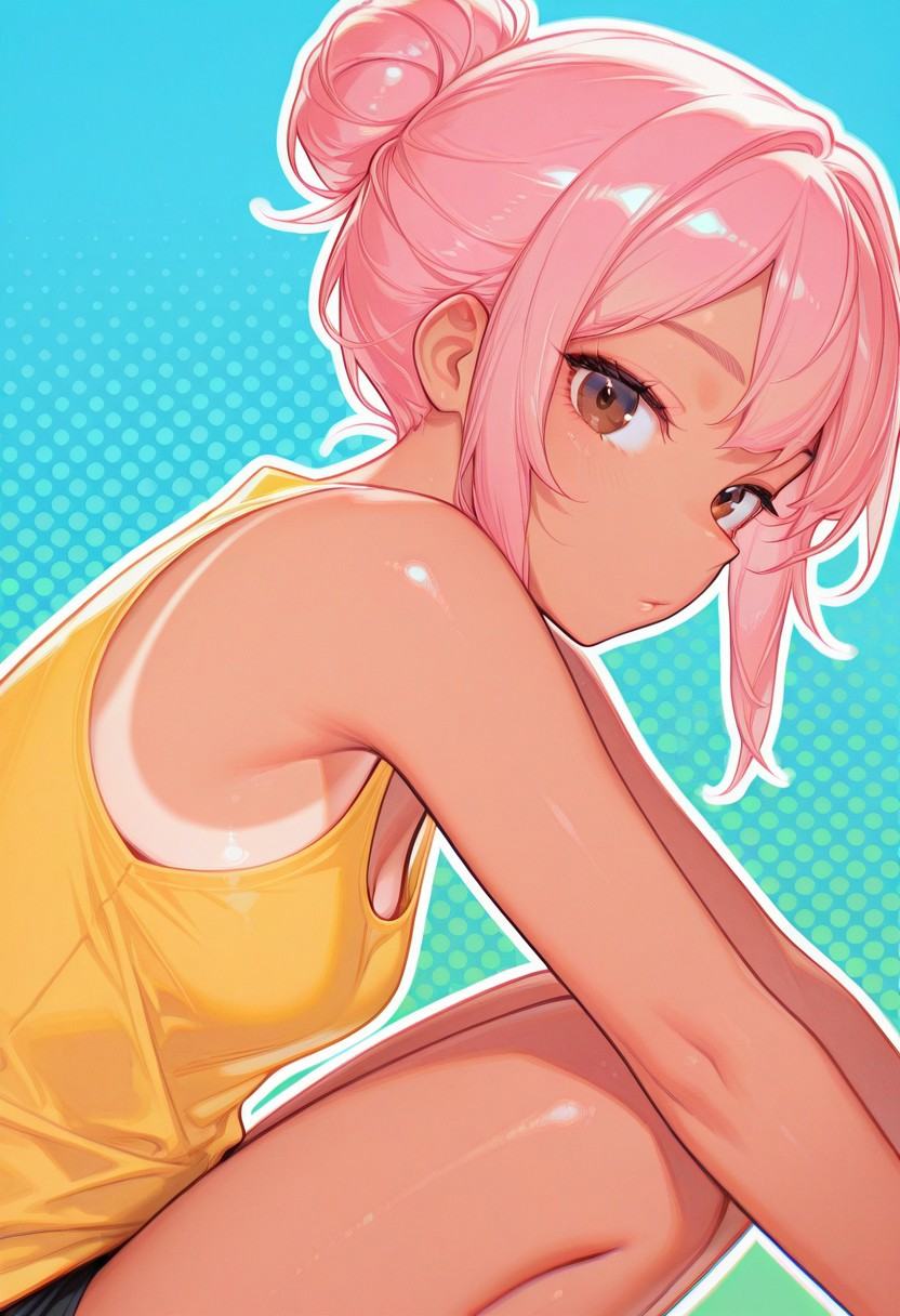 pop_bae_style,  best quality,  1girl on Tensor.Art