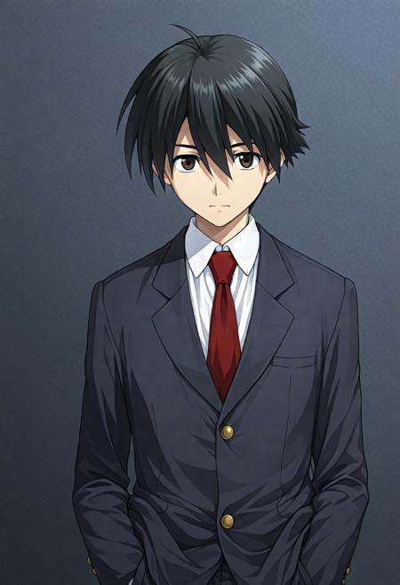 itou makoto,  school uniform,  solo on Tensor.Art