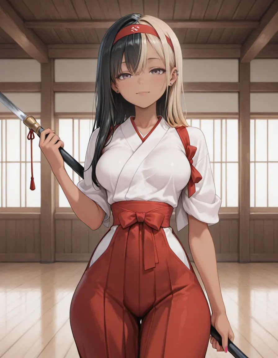 1girl,  gyaru-satsuki,  medium breasts on Tensor.Art