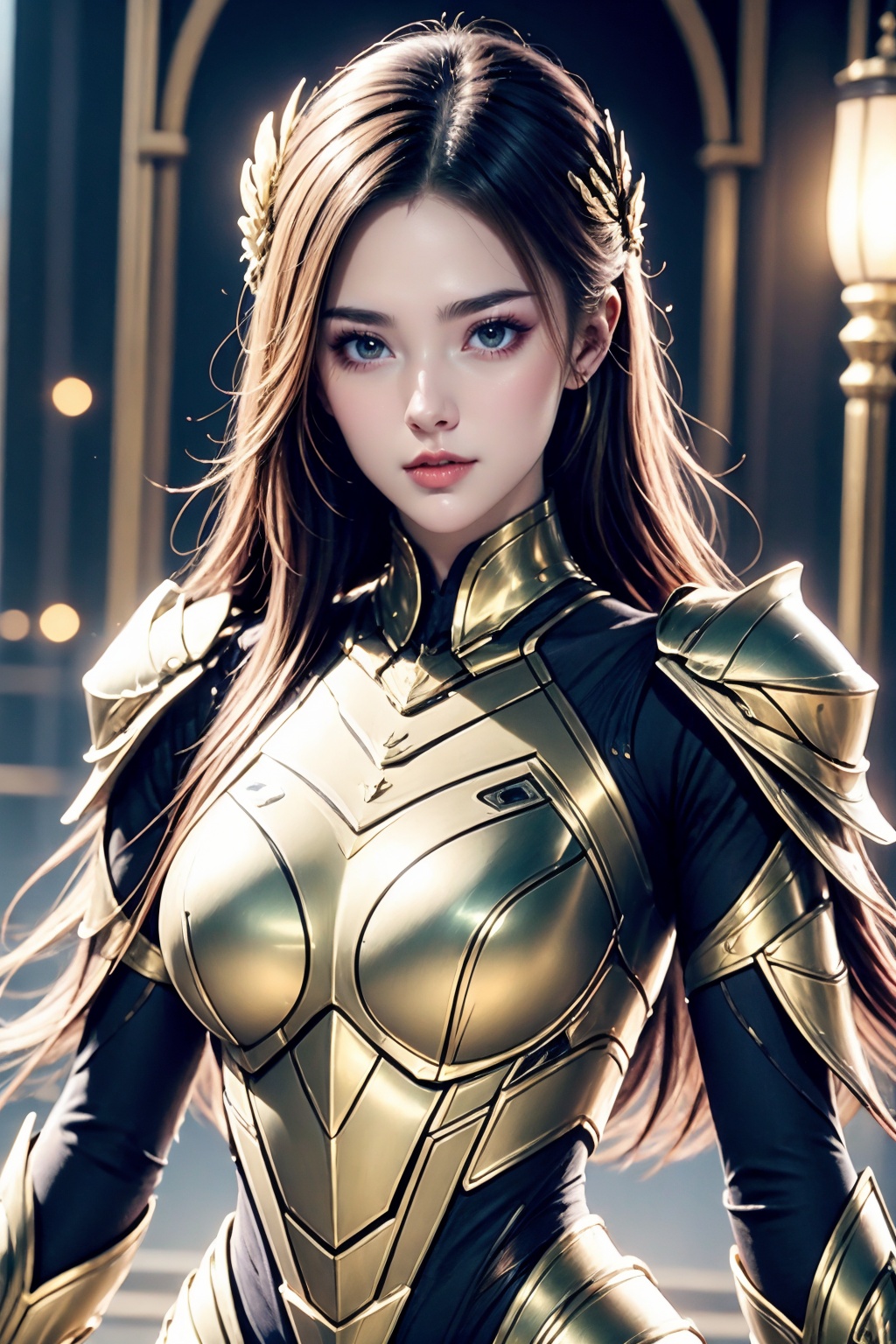 1girl,upper body,armor,