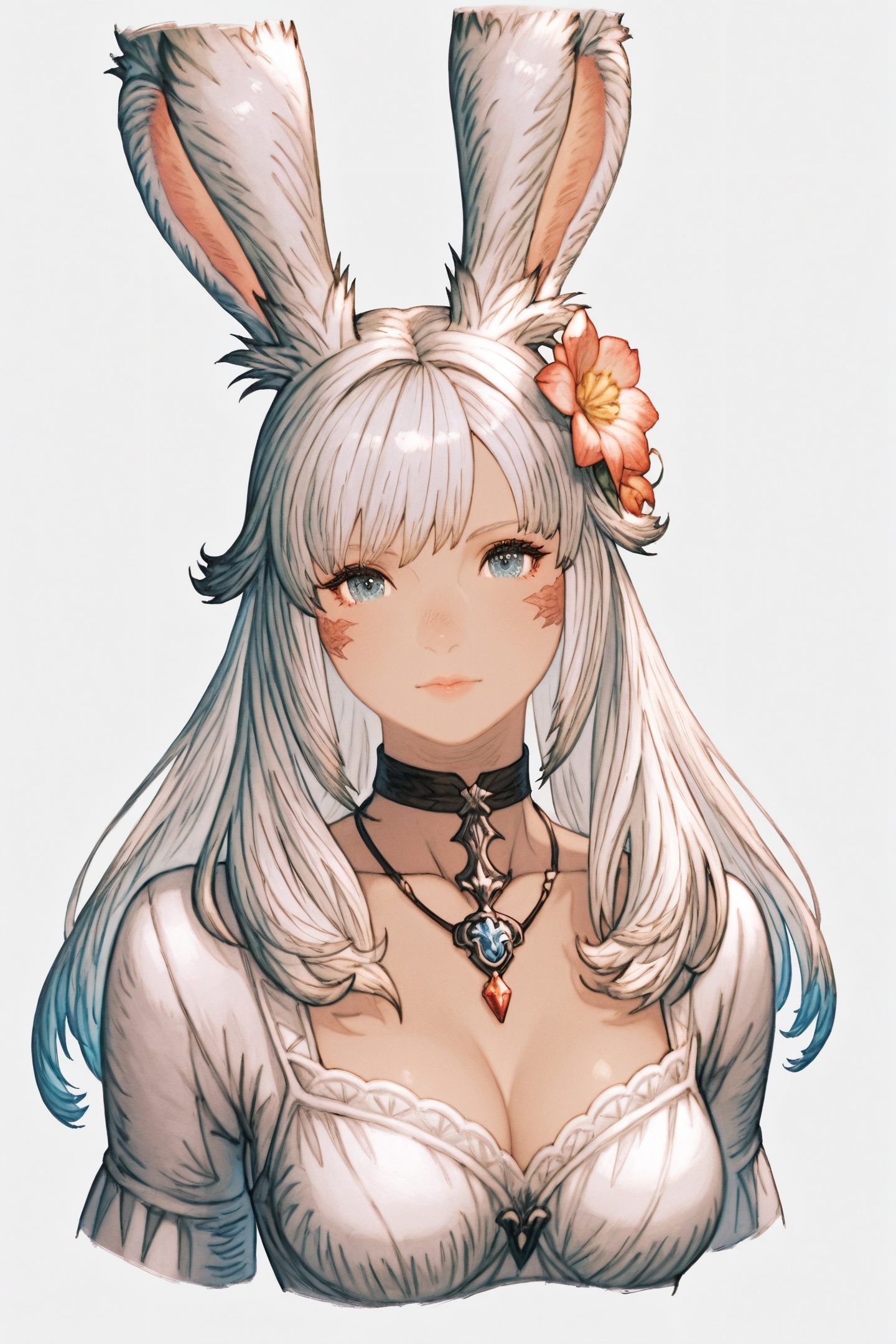Maeka Style,  1girl,  animal ears on Tensor.Art