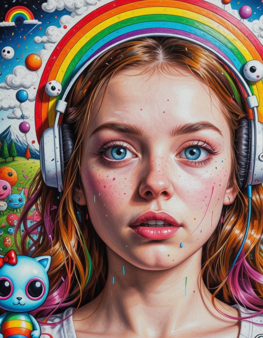 on lsd(masterpiece,  award winning artwork)many details,  extreme detailed on Tensor.Art