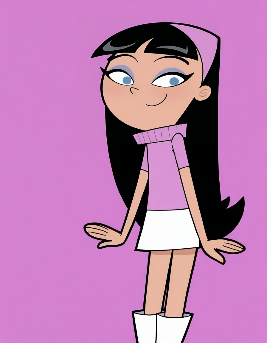 trixie,  black hair,  1girl on Tensor.Art