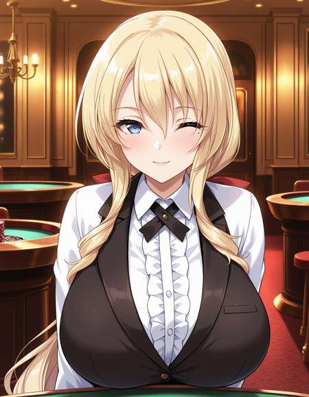 nadiatorishizu,  blonde hair,  long hair on Tensor.Art