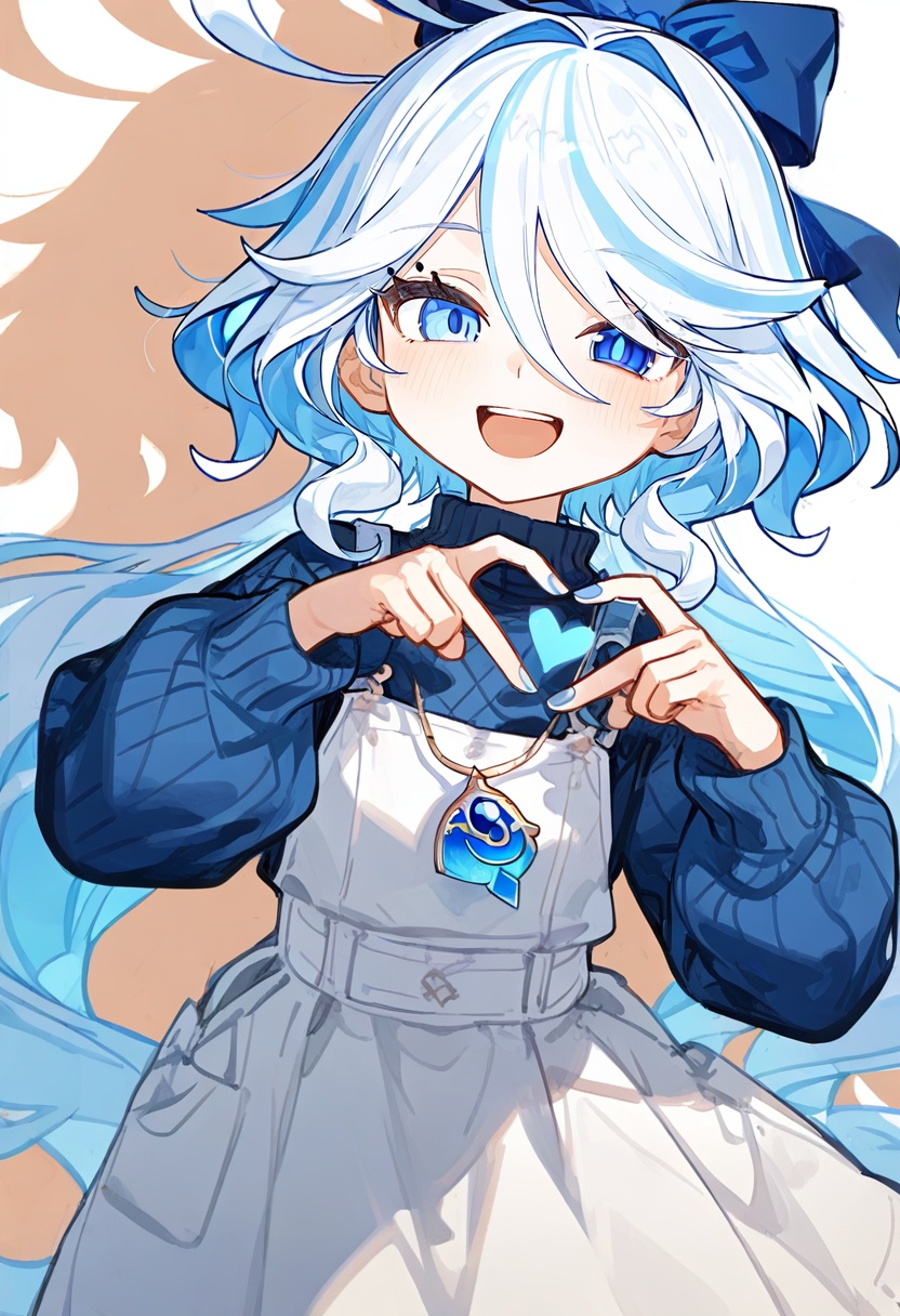 1girl,  furina \(genshin impact\),  genshin impact on Tensor.Art