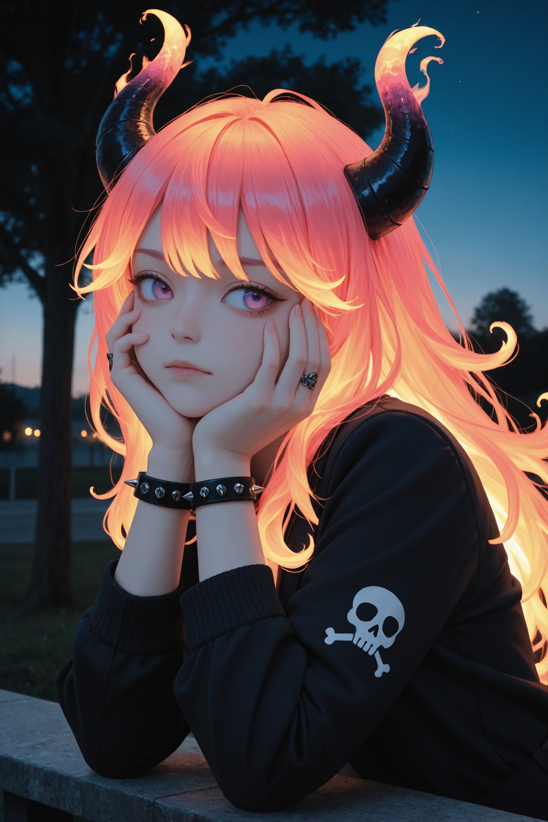 blasphemous,  1girl,  orange hair on Tensor.Art