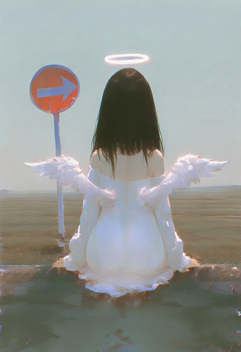 1girl,  halo,  solo on Tensor.Art