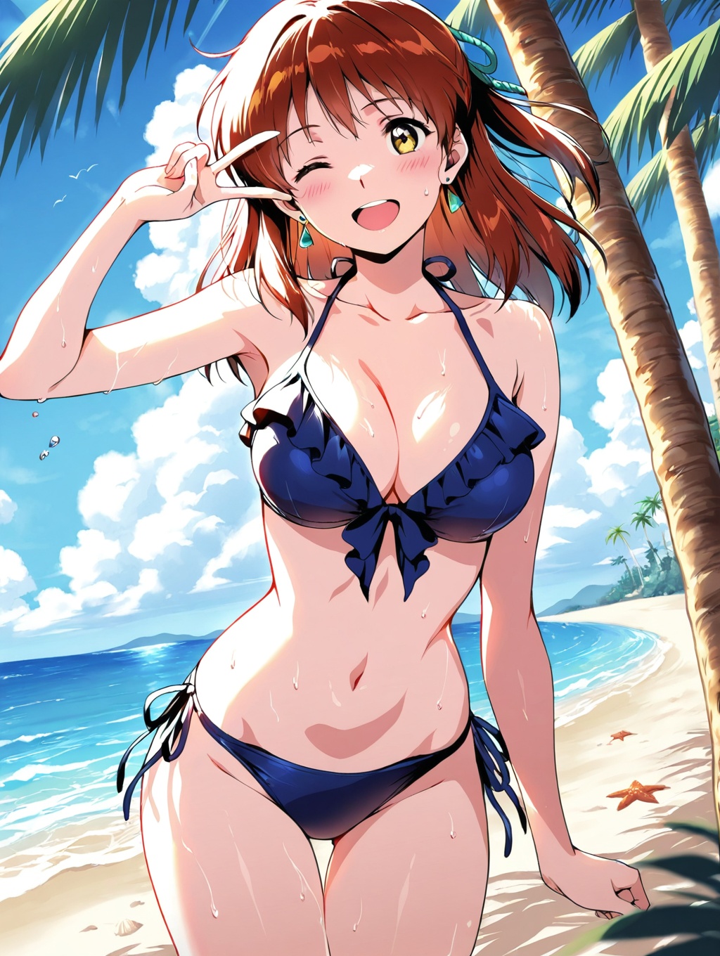 anice farm,  swimsuit,  bikini on Tensor.Art