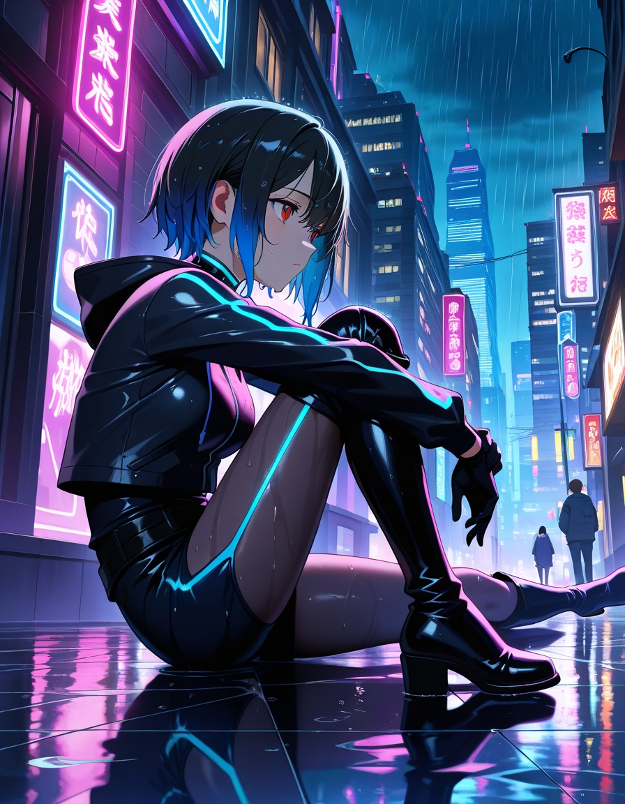 1girl,  female focus,  solo on Tensor.Art