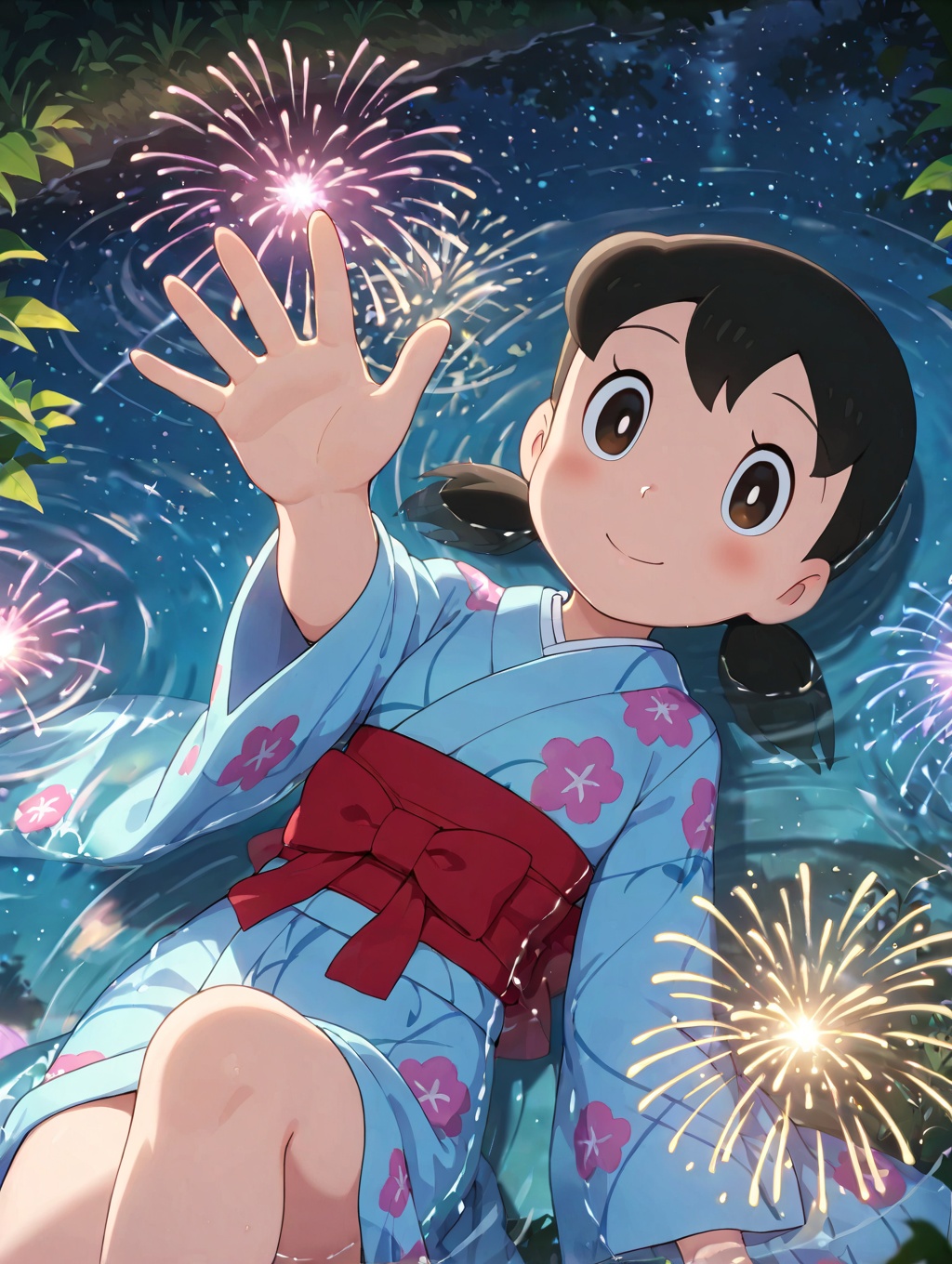 minamoto shizuka,  1girl,  japanese clothes on Tensor.Art