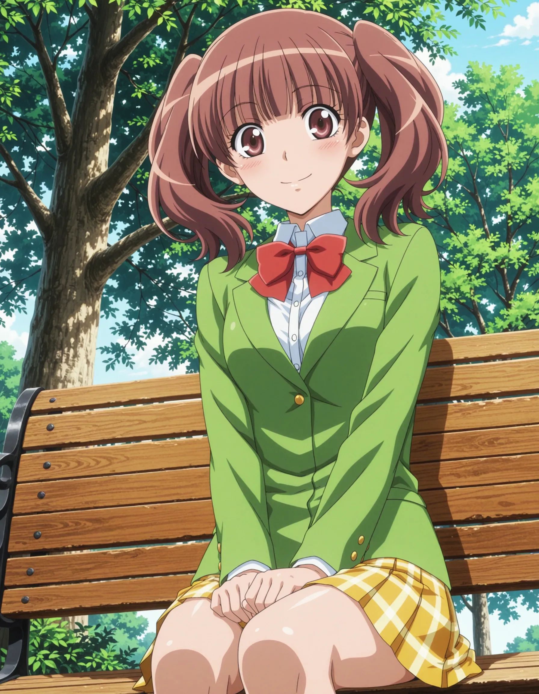 1girl,  solo,  anime screencap on Tensor.Art
