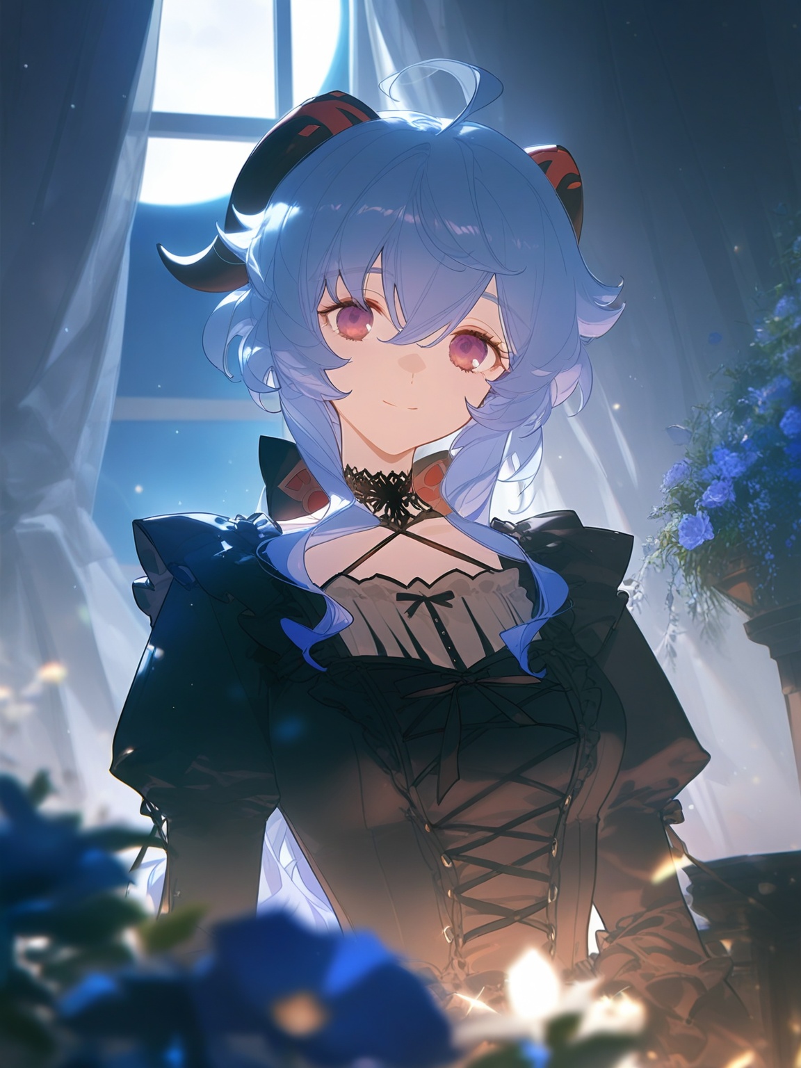 1girl,  ganyu \(genshin impact\),  rella on Tensor.Art