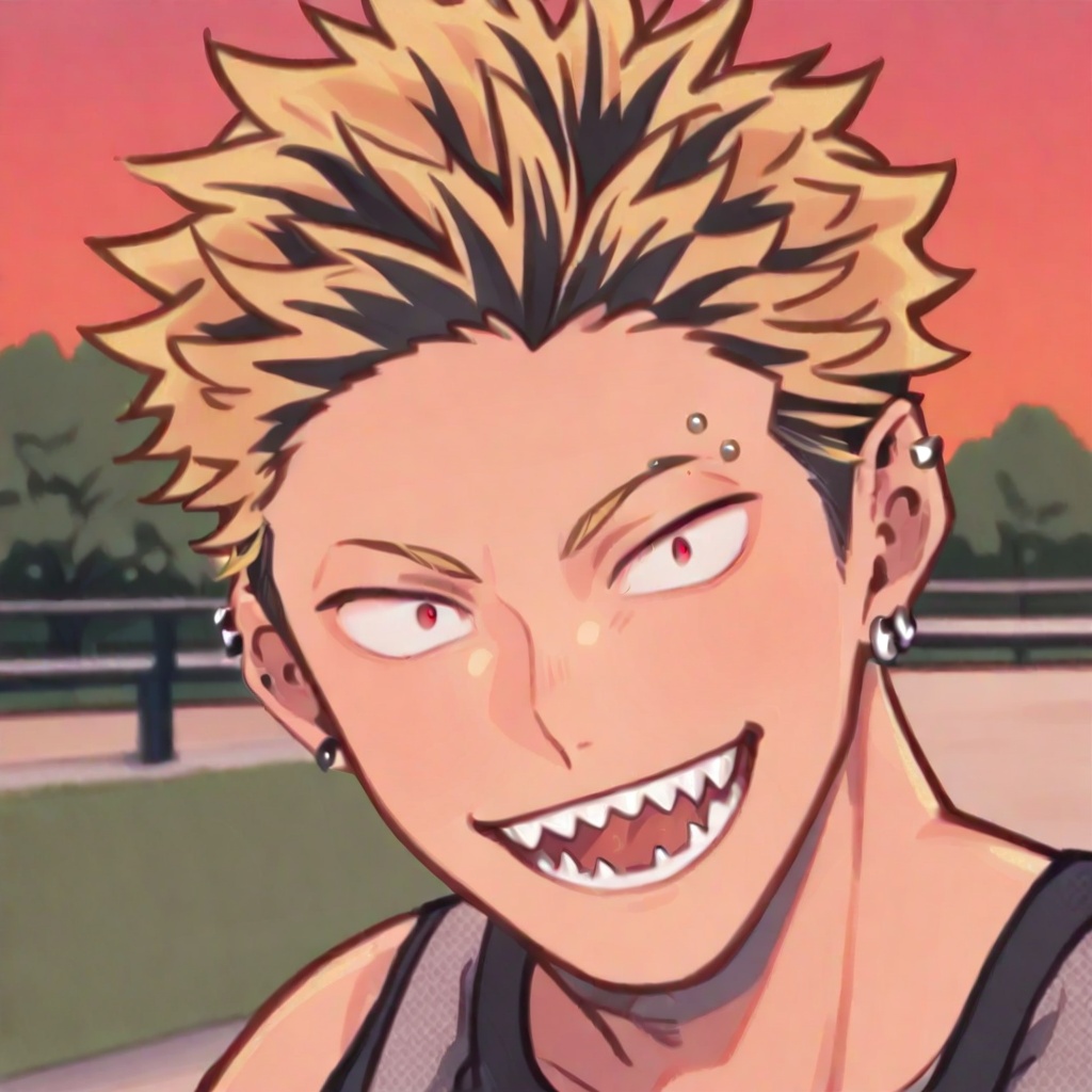 kazuki,  1boy,  blonde hair on Tensor.Art