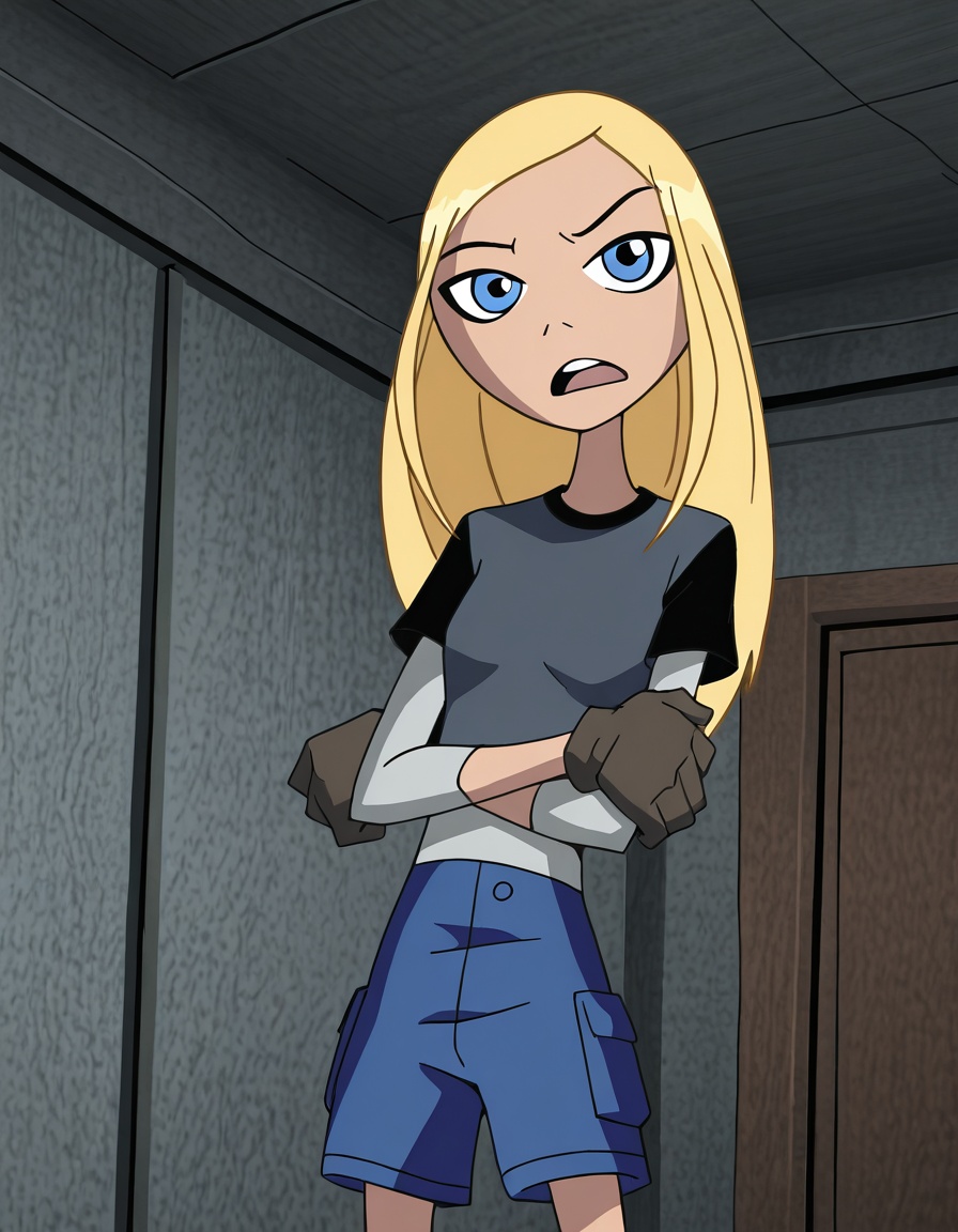 < terra,  1girl,  blonde hair on Tensor.Art