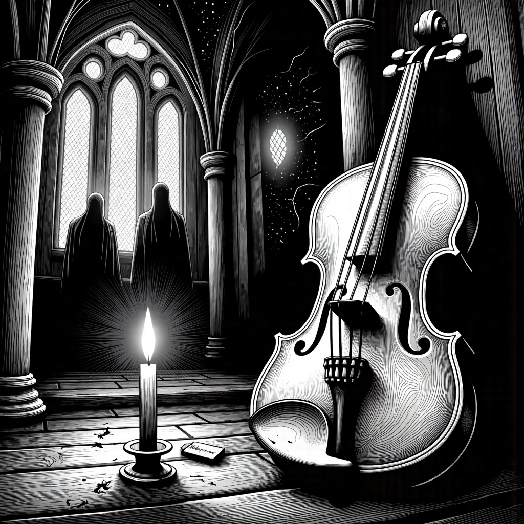 monochrome,  lineart,  dark on Tensor.Art