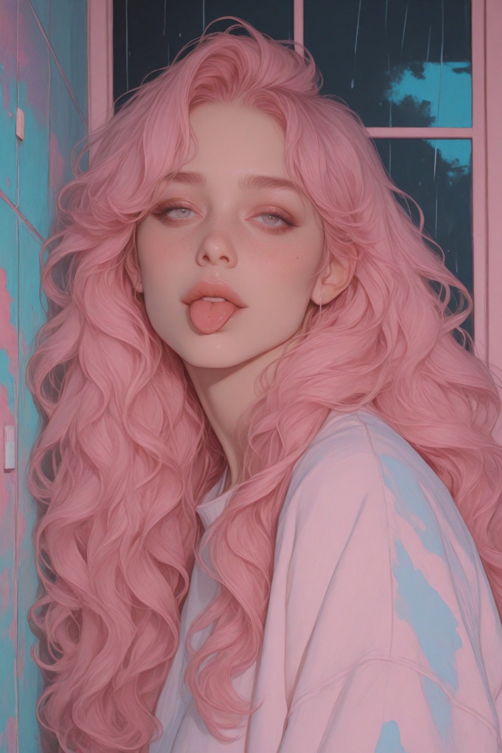 1girl,  solo,  long hair on Tensor.Art