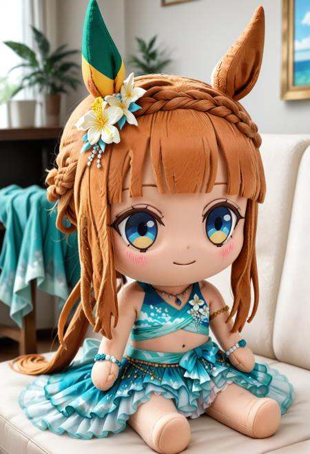 1girl,  silence suzuka \(emerald on the waves\) \(umamusume\),  umamusume on Tensor.Art