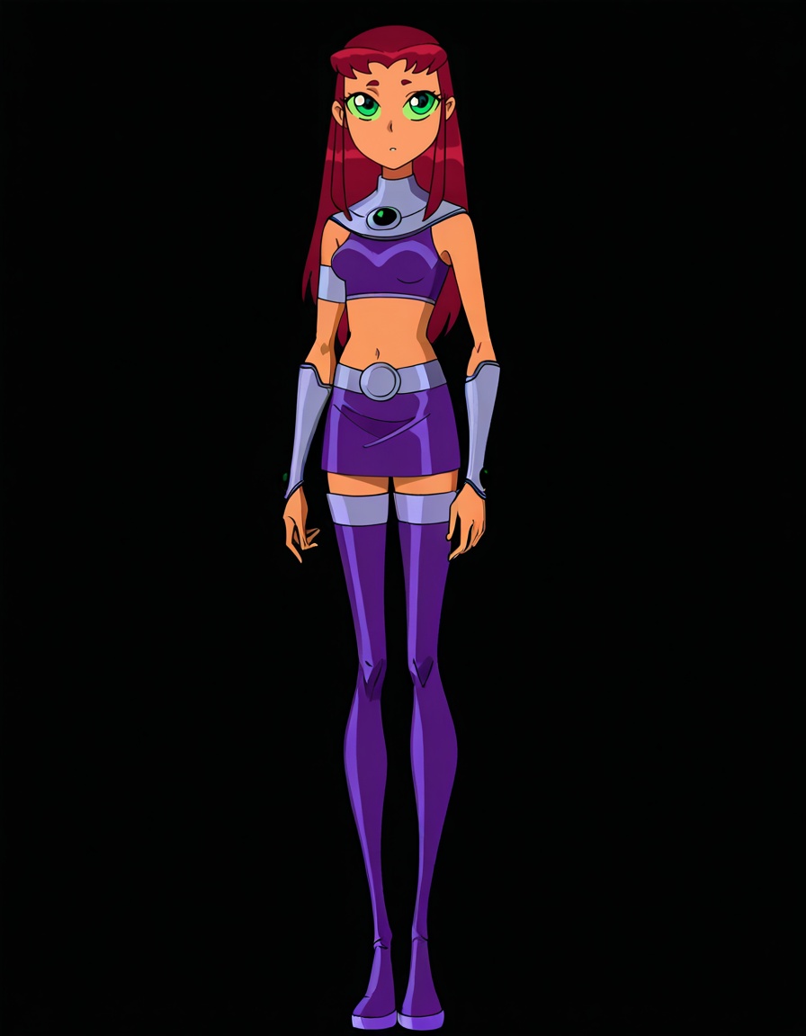 StarfireTT,  green sclera,  solo on Tensor.Art