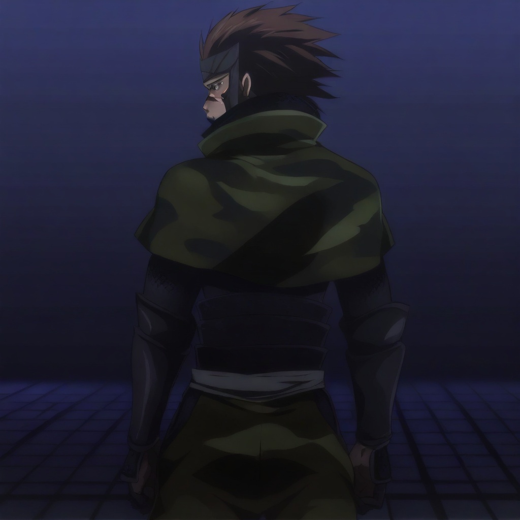 sarutobi sasuke (sengoku basara)-1male focus,  anime screencap,  masterpiece on Tensor.Art