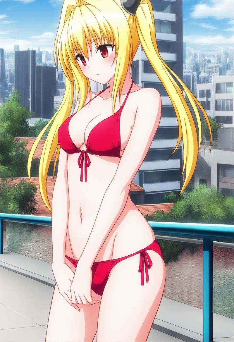sysdeep_yami,  blonde hair,  red eyes on Tensor.Art