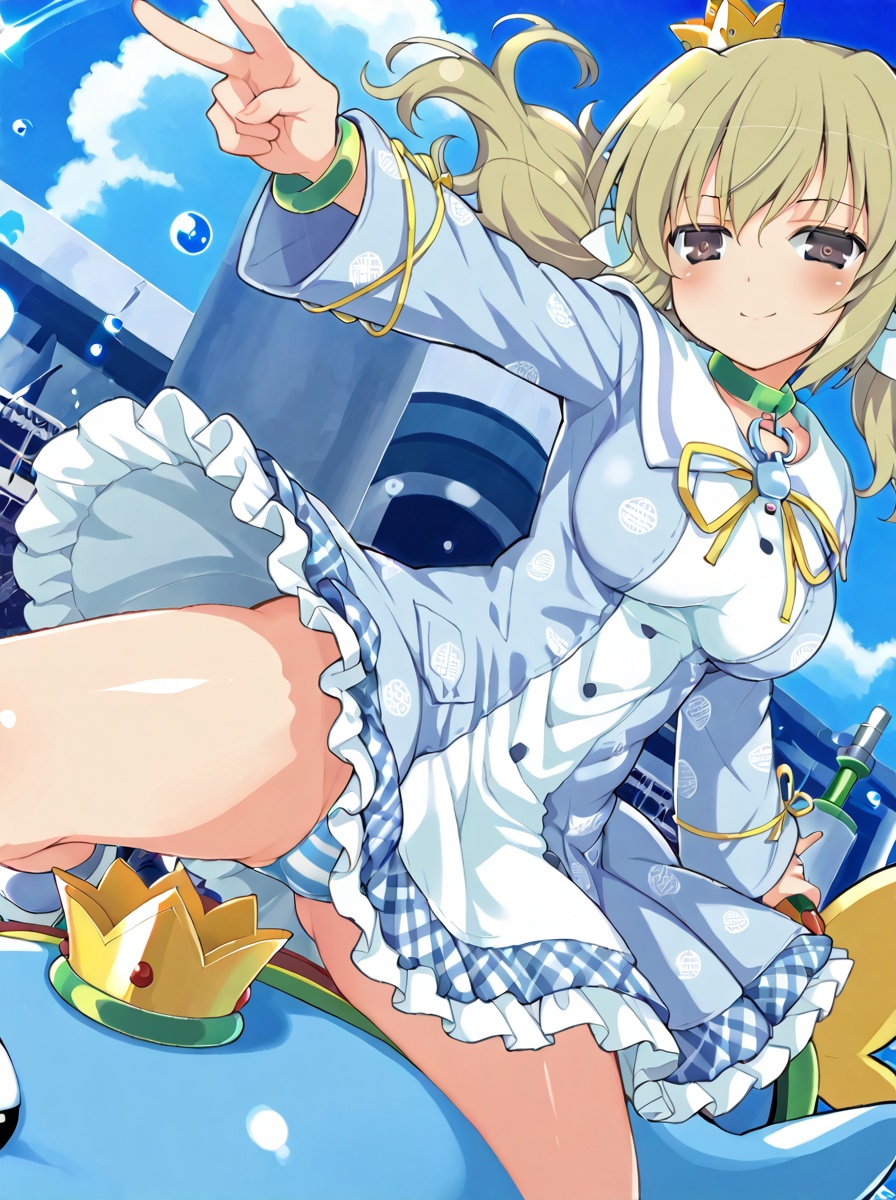 detailed background,  shiny skin,  posing on Tensor.Art