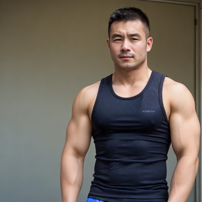 <lora:Asian7:0.7>,1man,masculine,male focus,**** top,