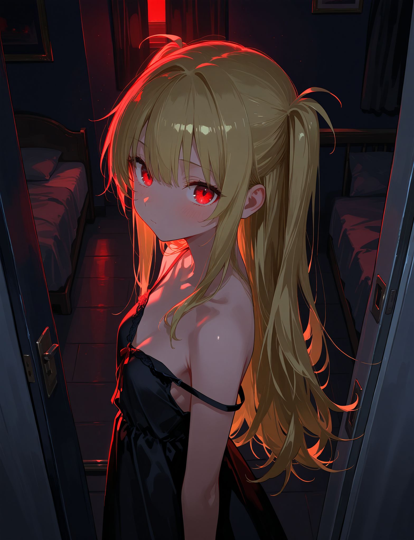 1girl,  two_side_up,  very_long_hair on Tensor.Art