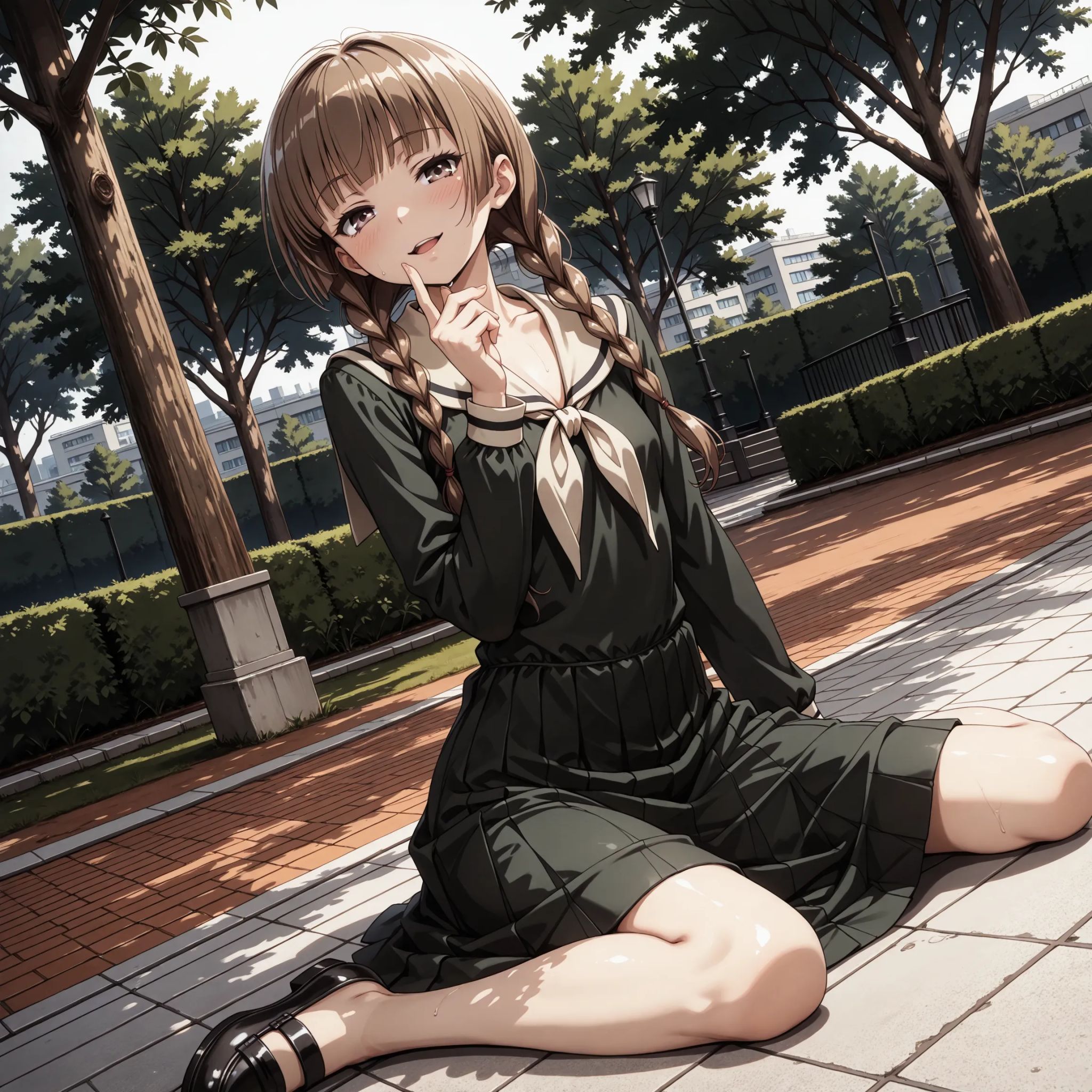 1girl,  shimazu yoshino,  maria-sama ga miteru on Tensor.Art