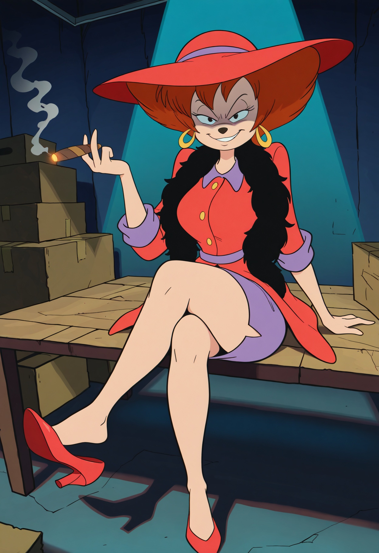 1girl,  peg pete,  furry female on Tensor.Art