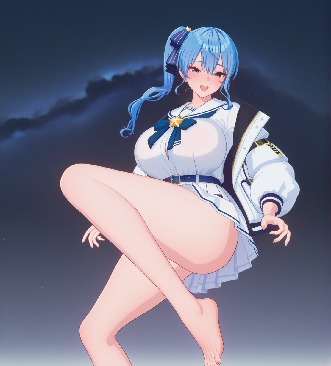 1girl,  girl,  hoshimachi suisei on Tensor.Art