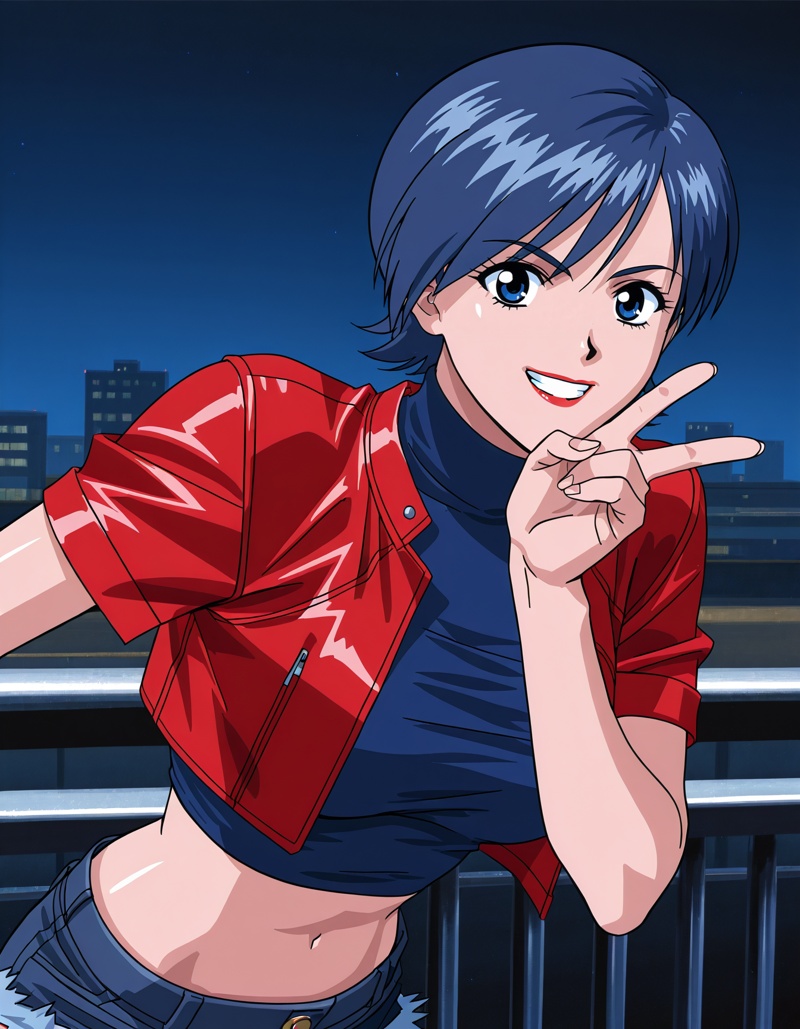 m1k1c0us5,  blue hair,  blue eyes on Tensor.Art