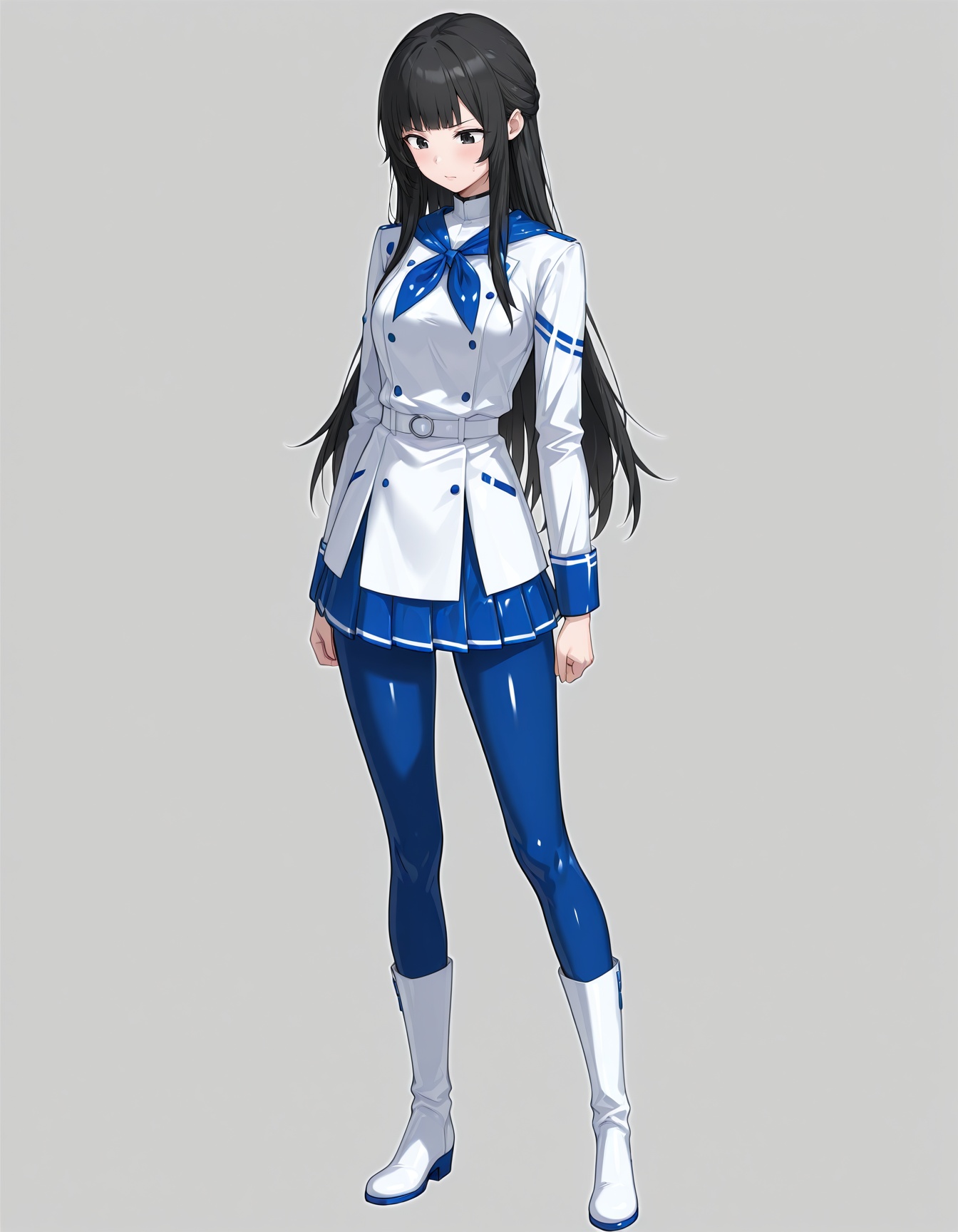 1girl,  solo,  simple_background on Tensor.Art
