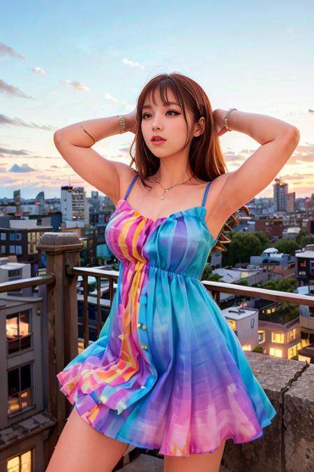 woman posing for a photo,  good hand,  4k on Tensor.Art